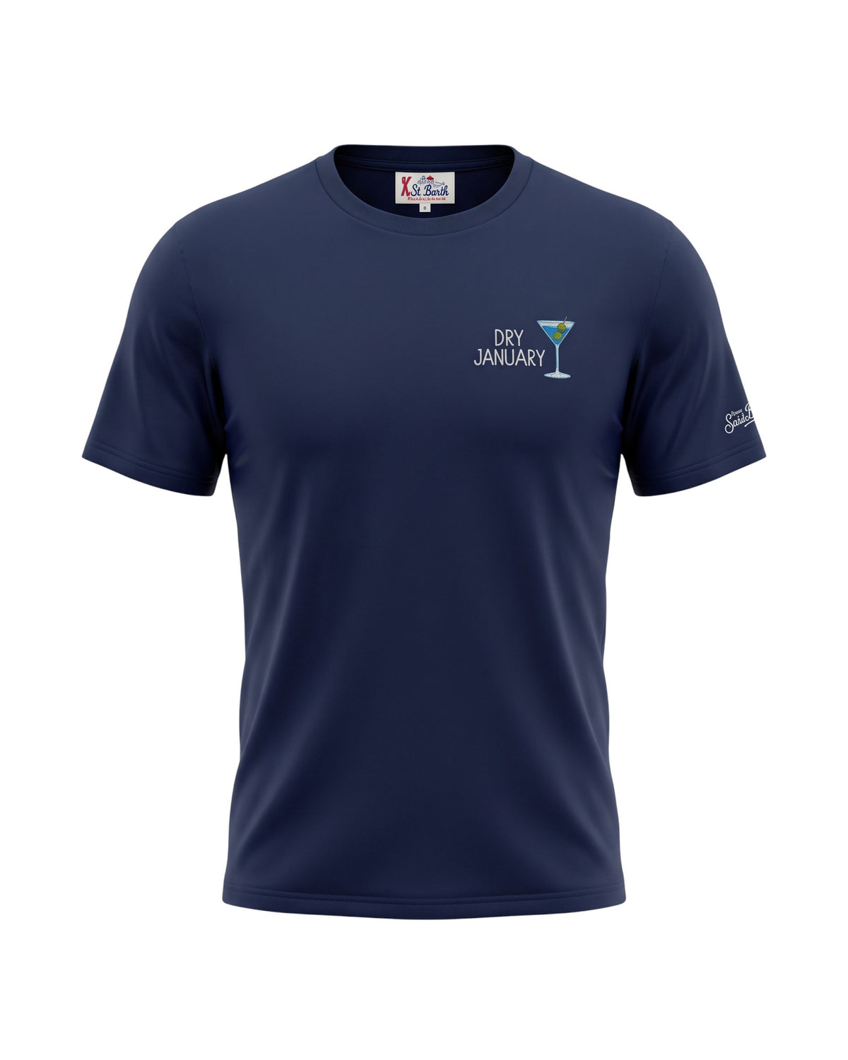 MC2 Saint Barth Arnott Herren T-Shirt Dry January Dunkelblau Dunkelblau Bild 2