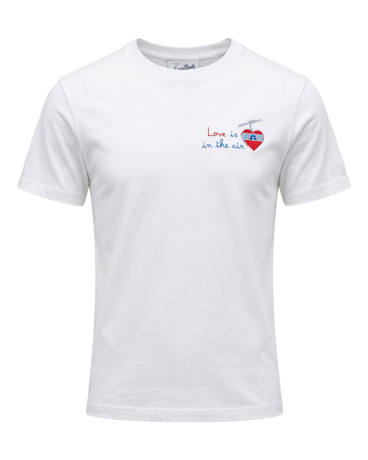 MC2 Saint Barth Emilie Damen T-Shirt Love Air Off-White Off-White Bild 2