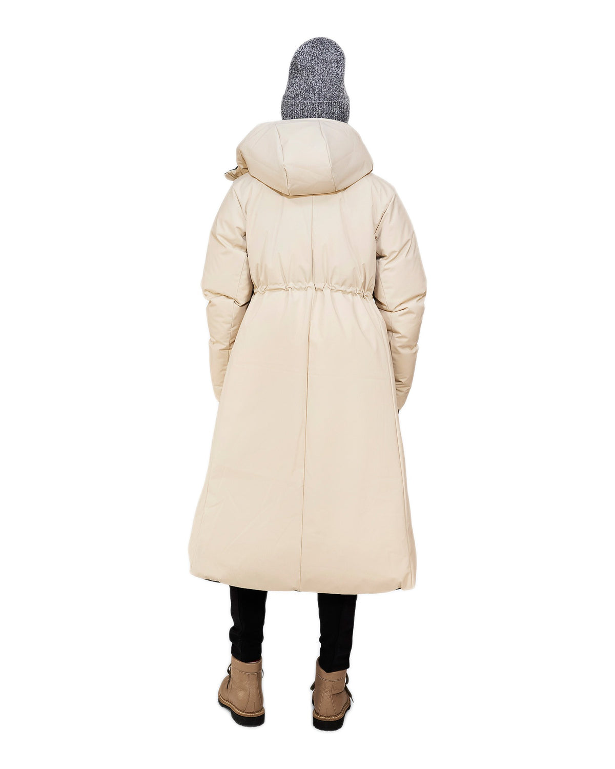 The Mountain Studio A-8 WR Damen-Daunenmantel beige Bild 14