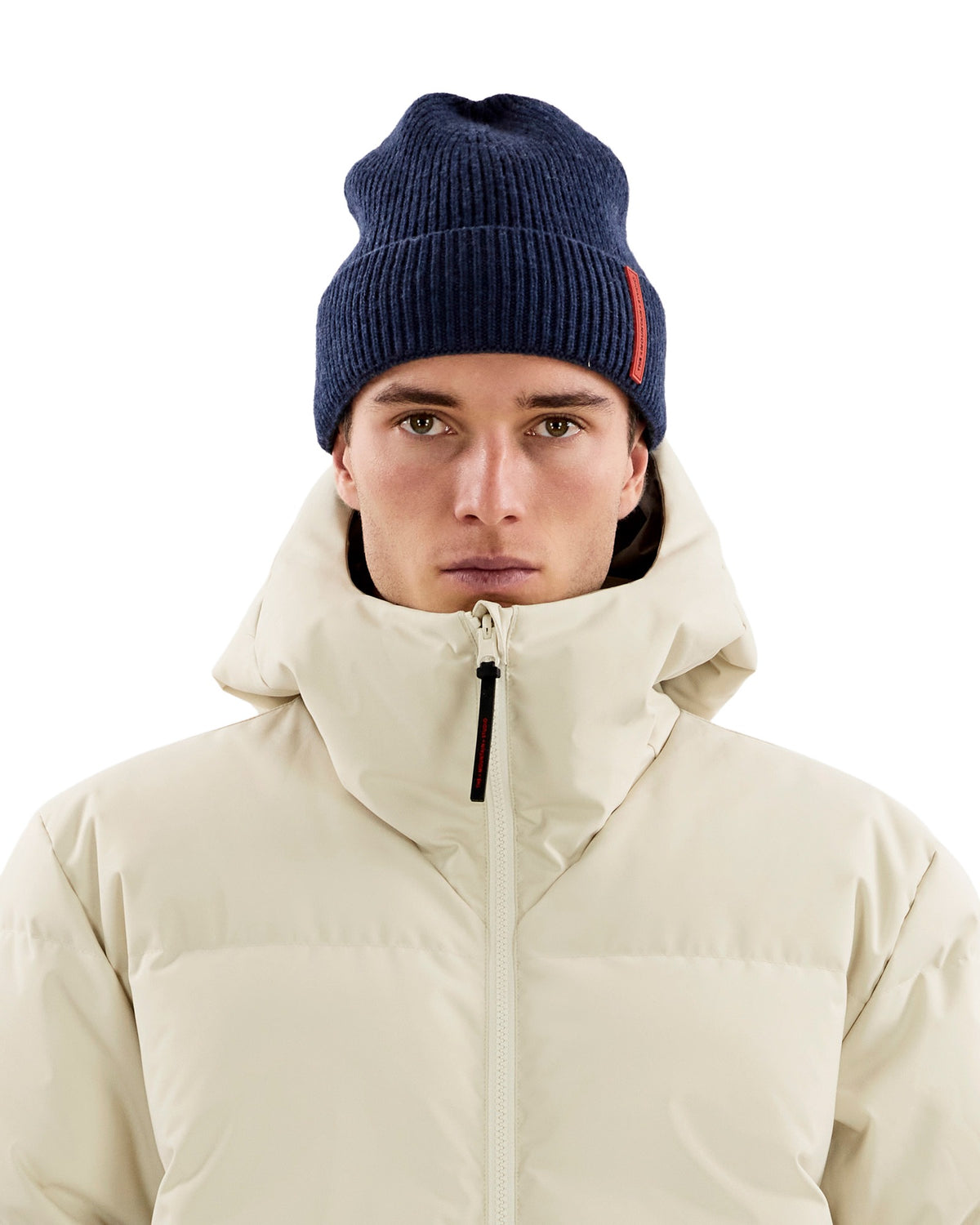 The Mountain Studio C-12 Are Unisex-Wollmütze – Almond Milk Off-White Bild 15