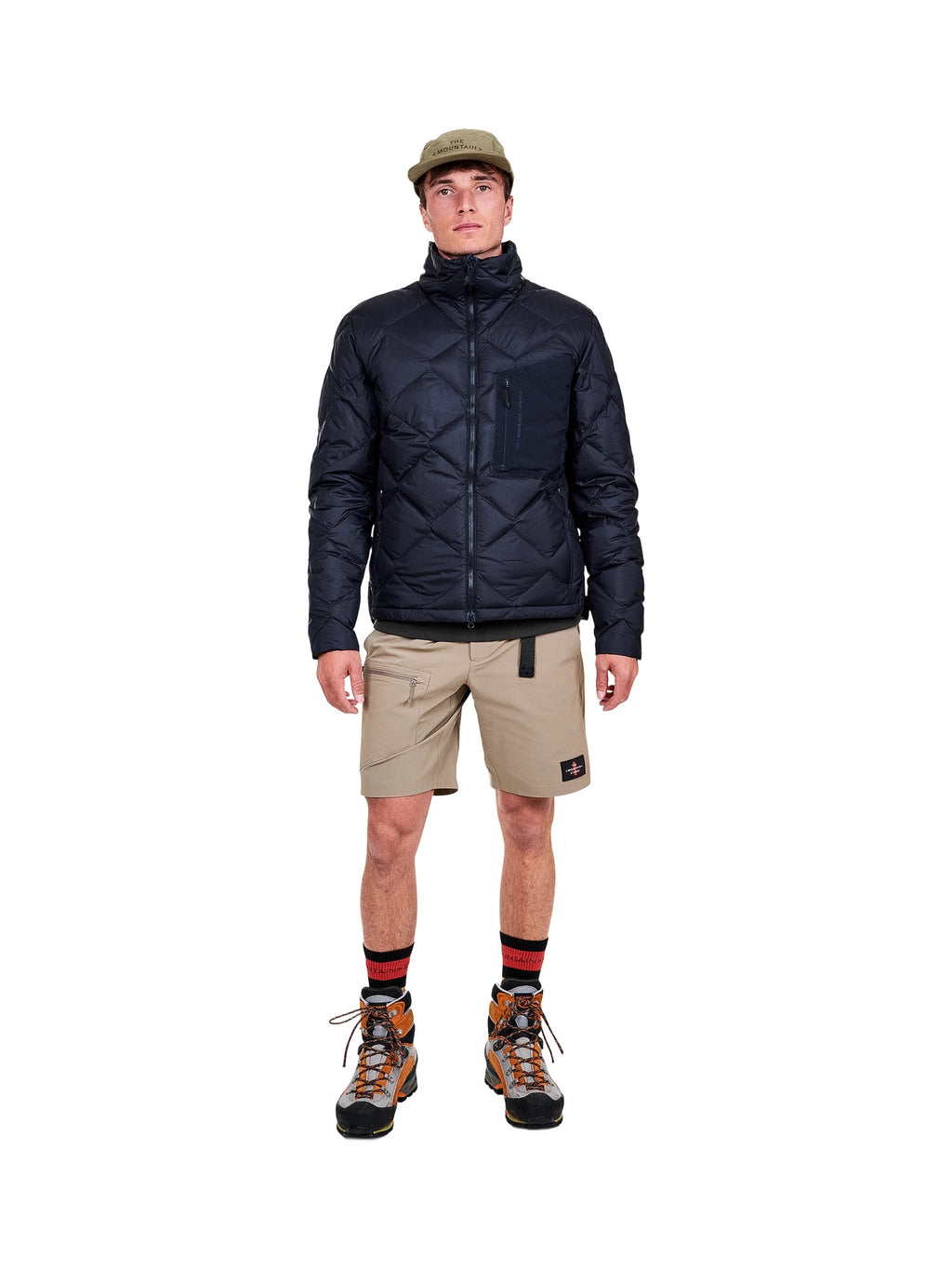 The Mountain Studio D-12 Ultralight Down Jacke Herren dunkelblau dunkelblau Bild 4