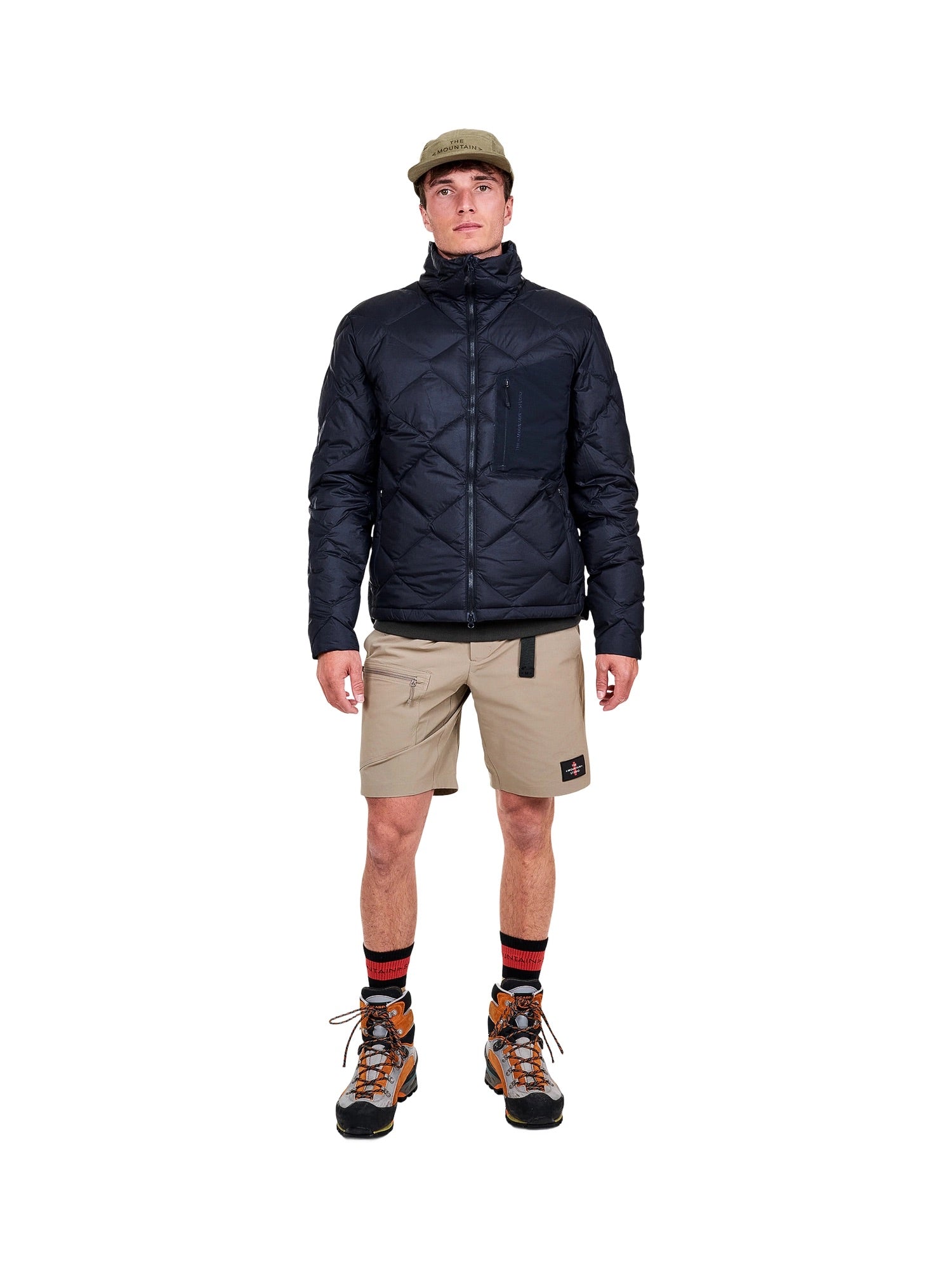 The Mountain Studio D-12 Ultralight Down Jacke Herren dunkelblau dunkelblau Bild 4