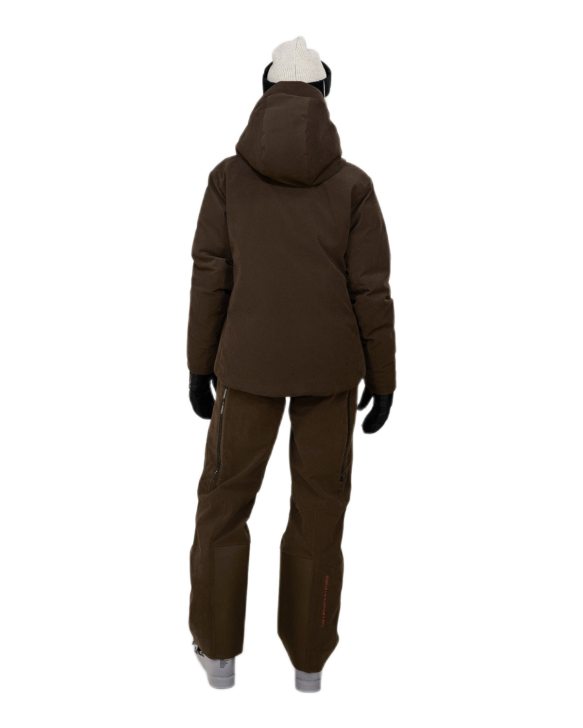 The Mountain Studio D-5 WC Damen-Daunenjacke braun Bild 12