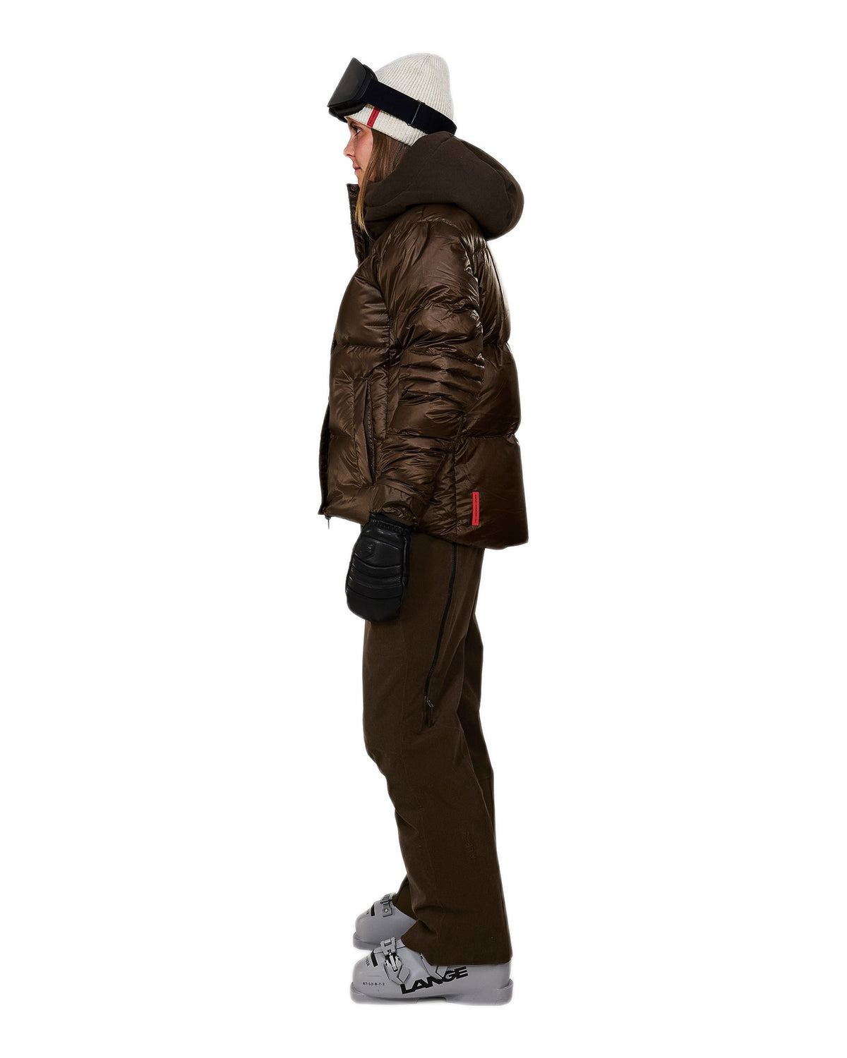 The Mountain Studio D-5 WC Damen-Daunenjacke braun Bild 14