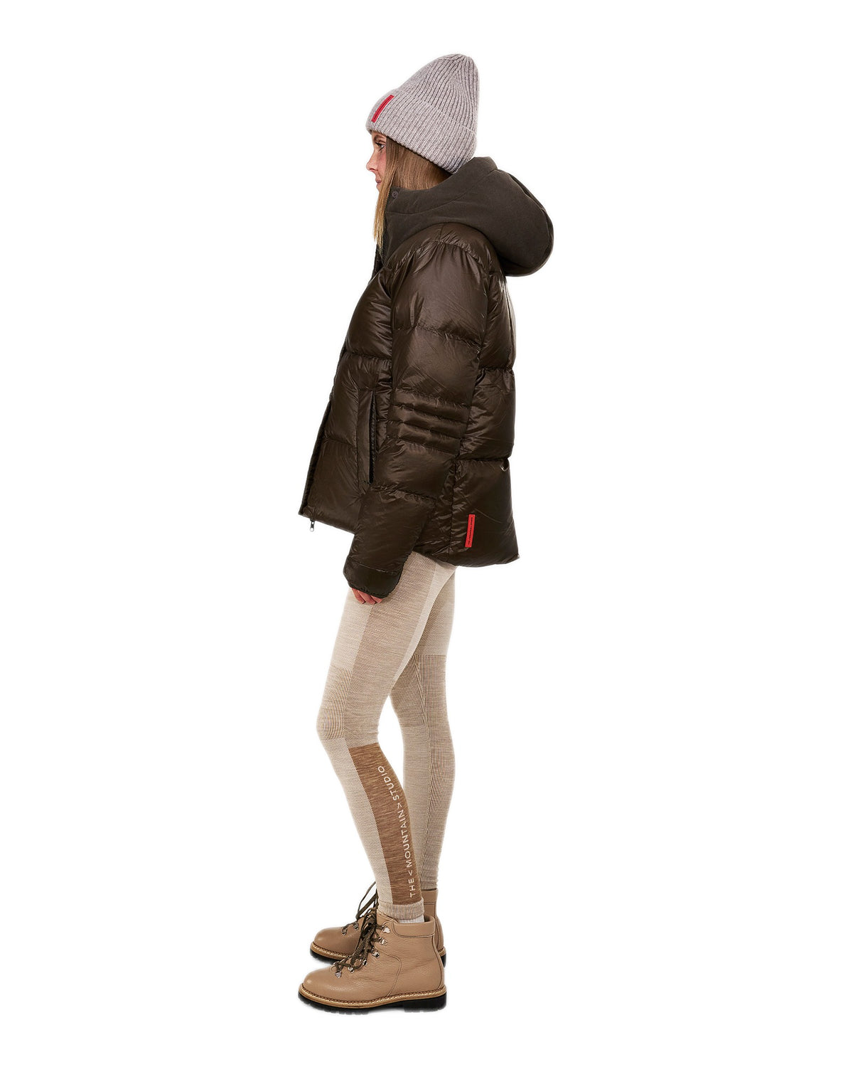 The Mountain Studio D-5 WC Damen-Daunenjacke braun Bild 9