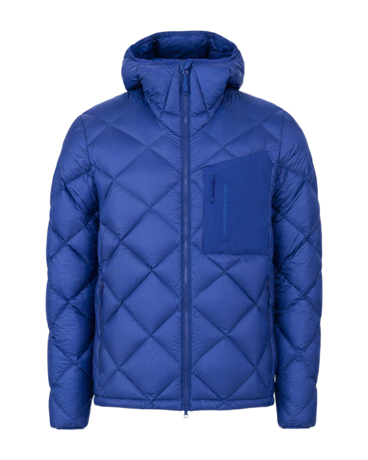 The Mountain Studio D-7 UL Pertex Ultralight Herren-Daunenjacke mit Kapuze Off-White Bild 8