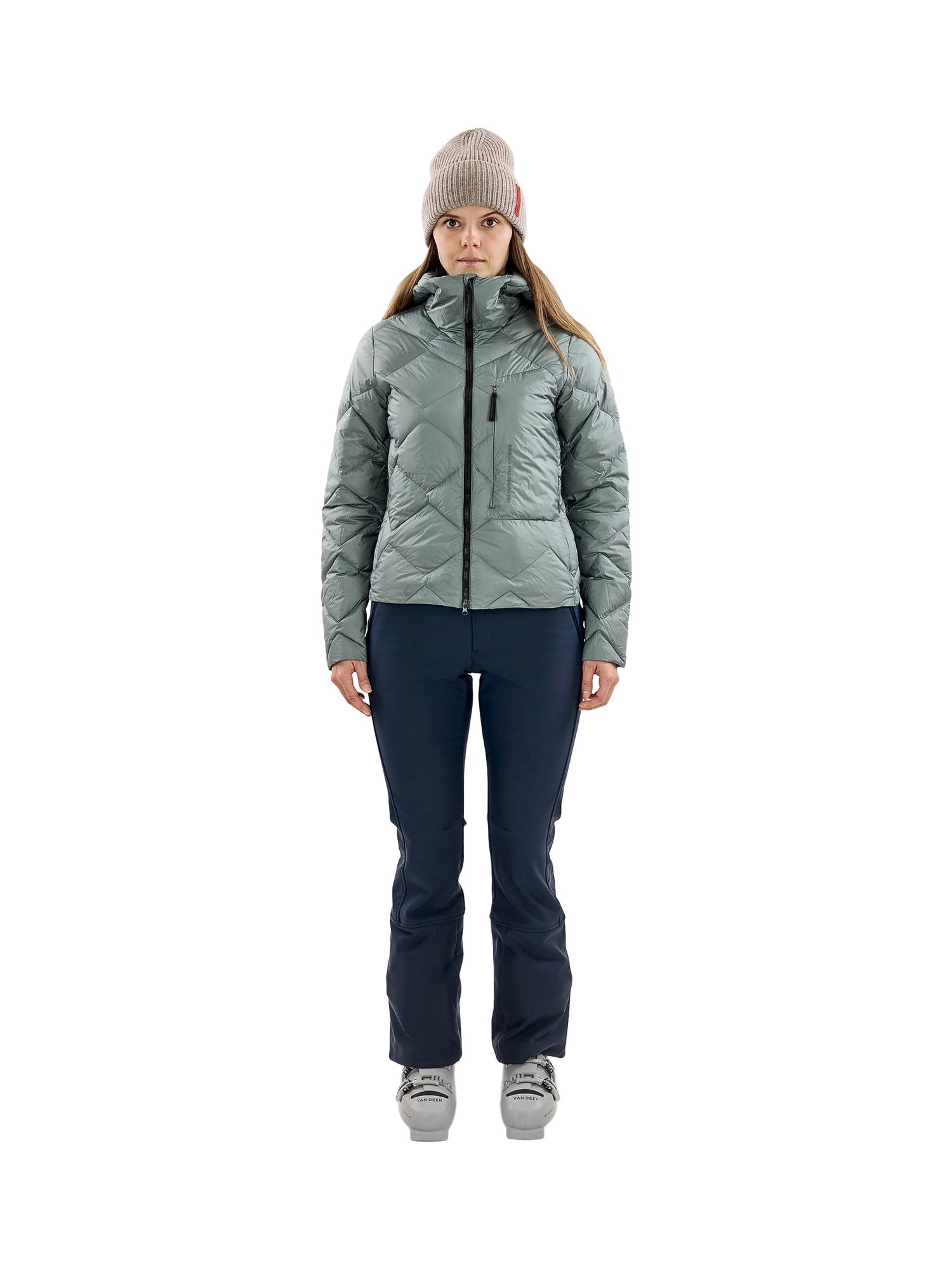 The Mountain Studio D-9 Midlayer Damen beige beige Bild 6