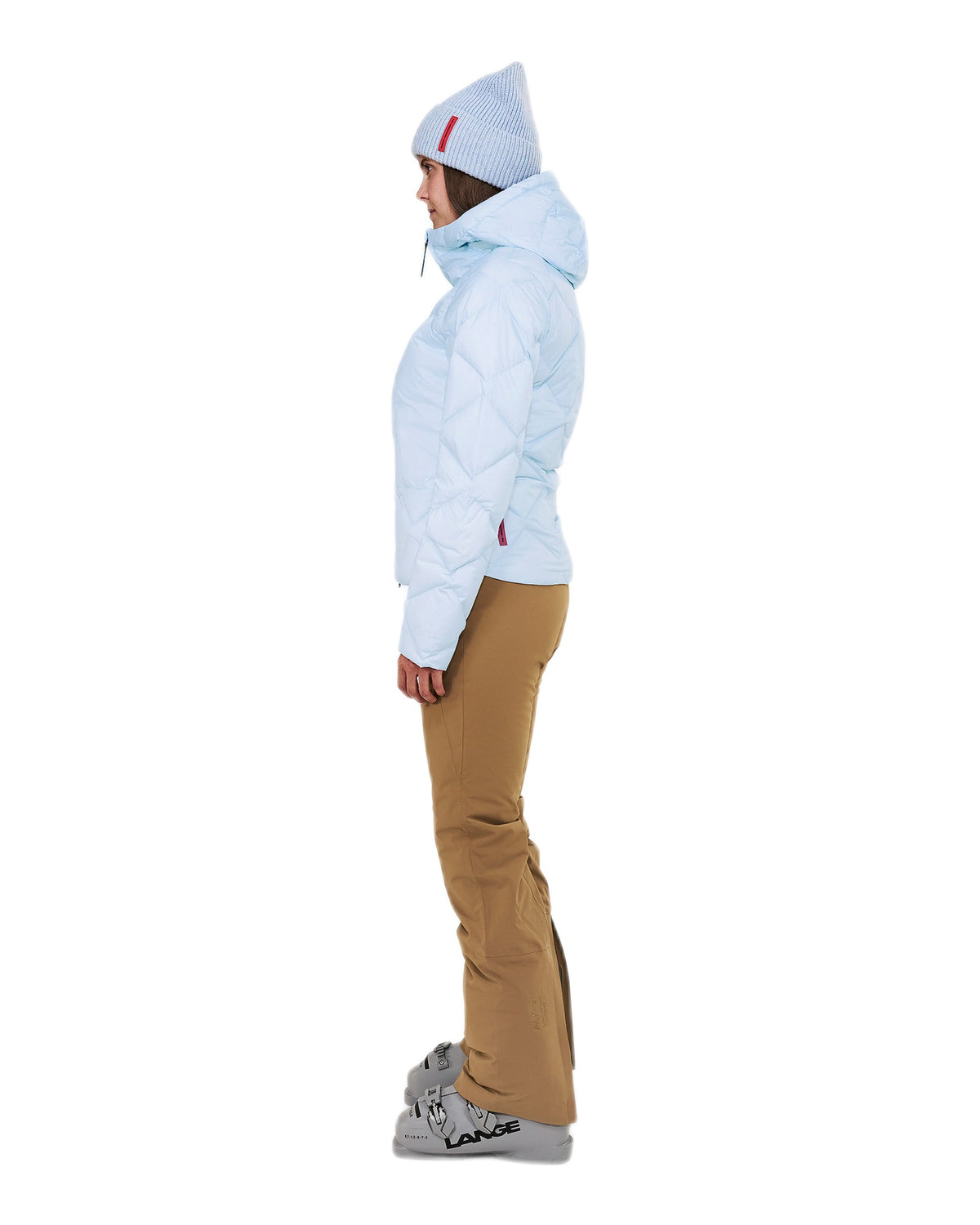 The Mountain Studio D-9 WUL Damen-Daunenjacke – Ice Water hellblau Bild 4