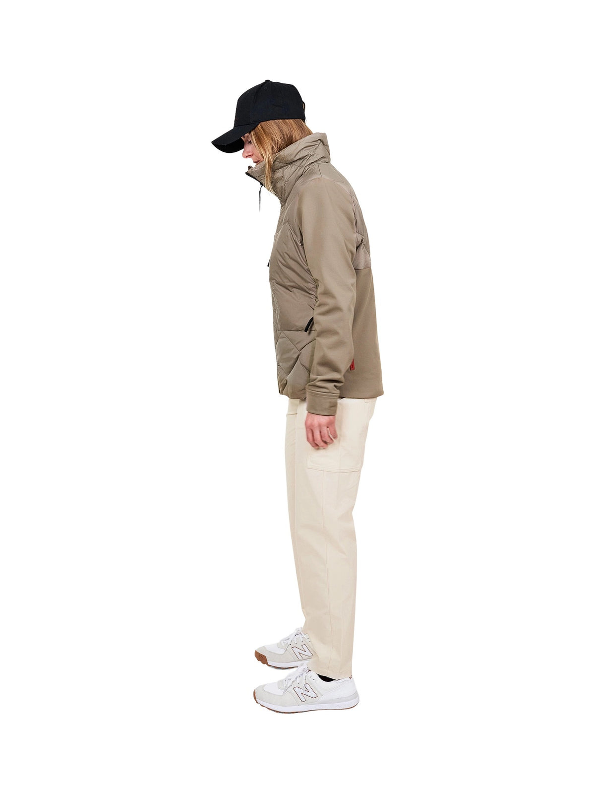 The Mountain Studio E-10 Ultralight Hybrid Jacket Women light brown Image 3