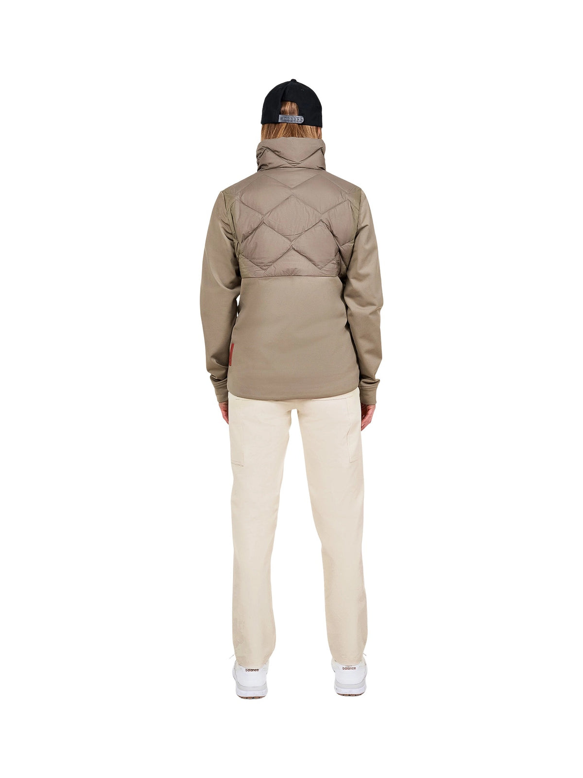The Mountain Studio E-10 Ultralight Hybrid Jacket Women light brown Image 4
