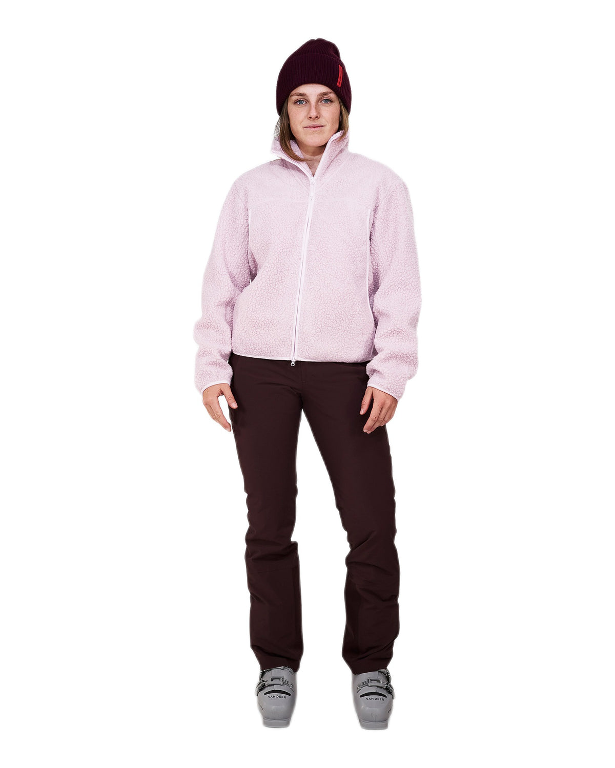 The Mountain Studio E-9 W Midlayer Damen braun hellbraun Bild 10