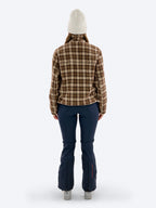 The Mountain Studio E-9 W Midlayer Damen braun braun Bild 4