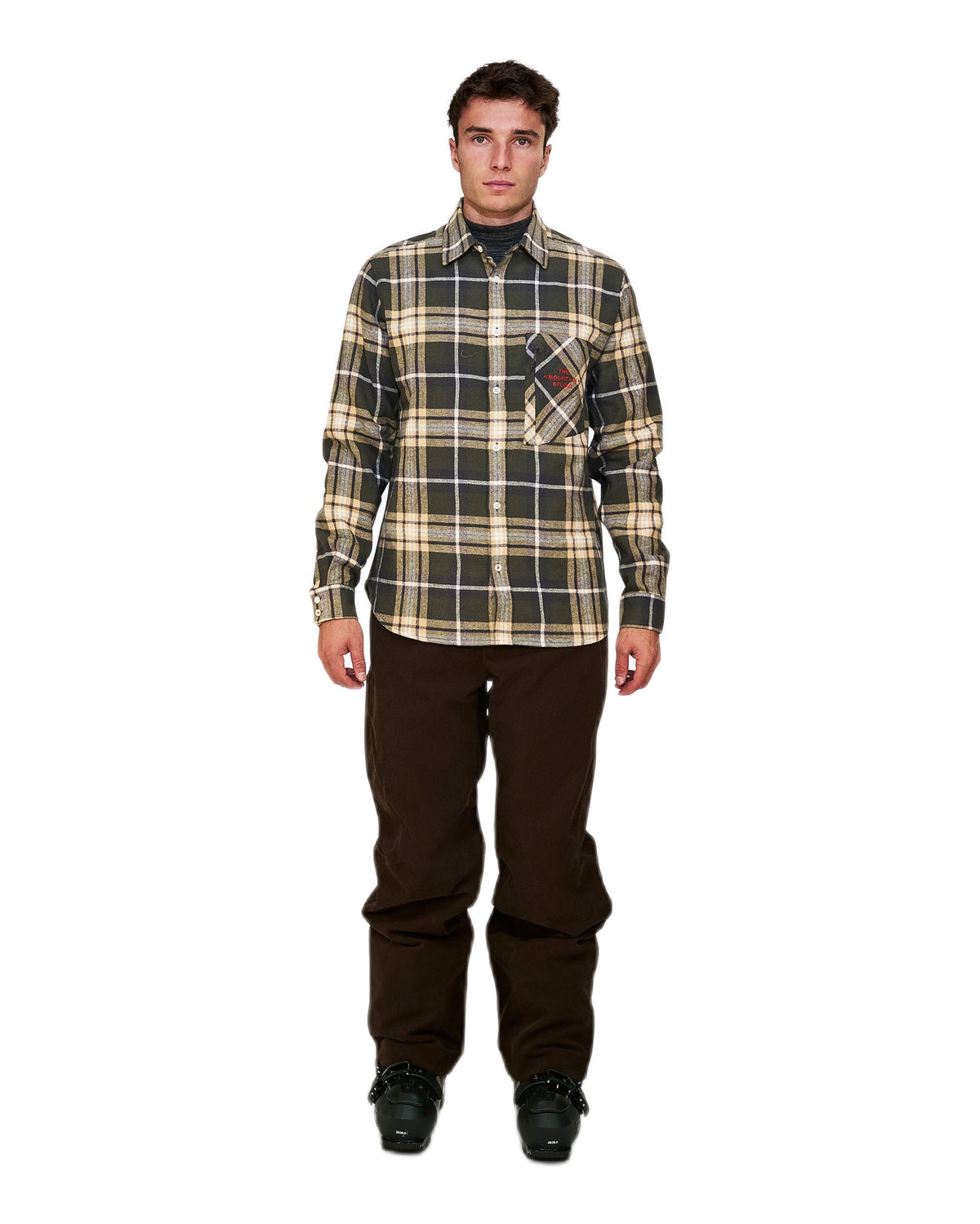 The Mountain Studio G-2 Herren-Overshirt – Grenadine rot Bild 7