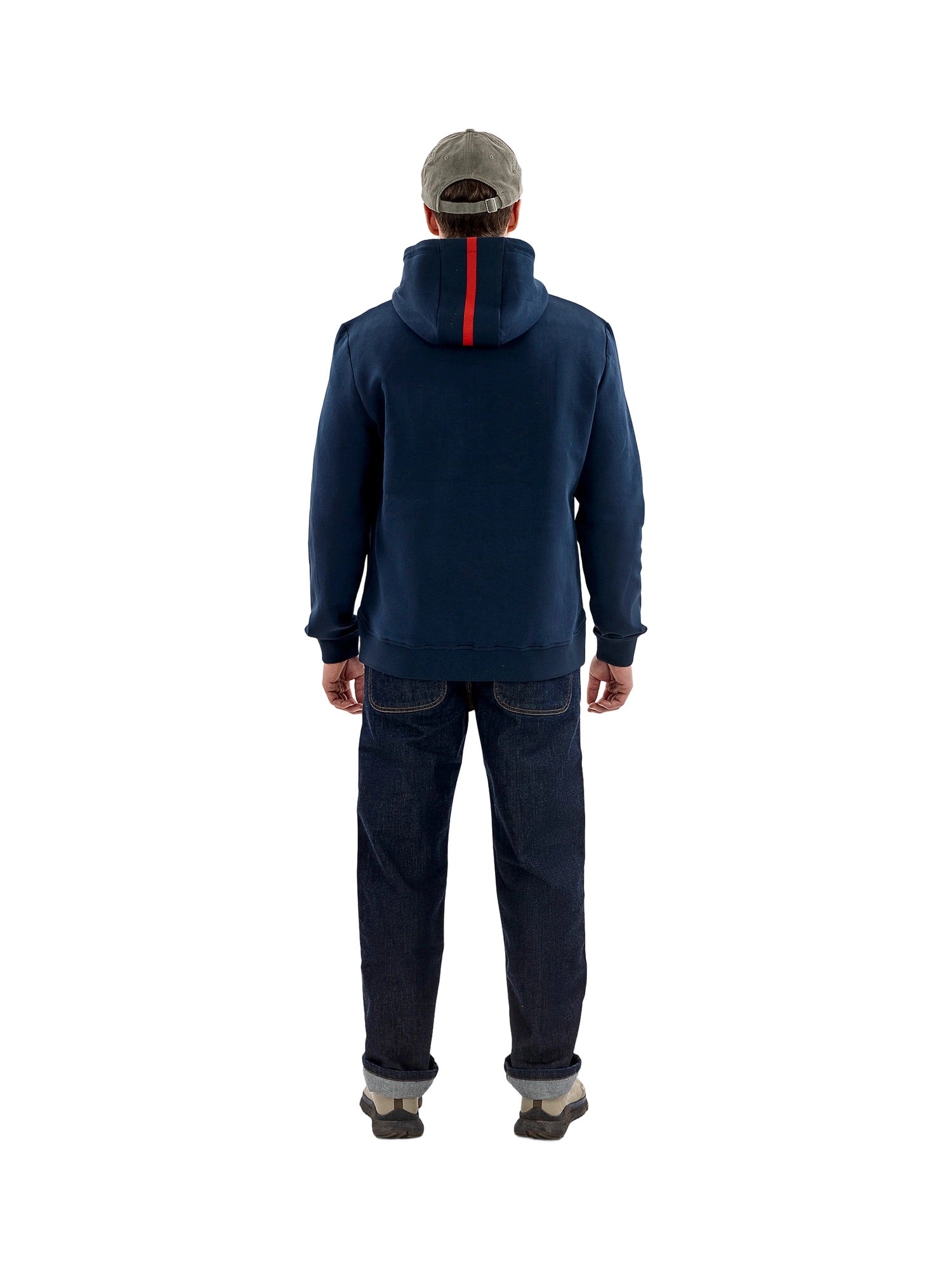 The Mountain Studio H-9 Half Zip Hood Herren weiss weiss Bild 7