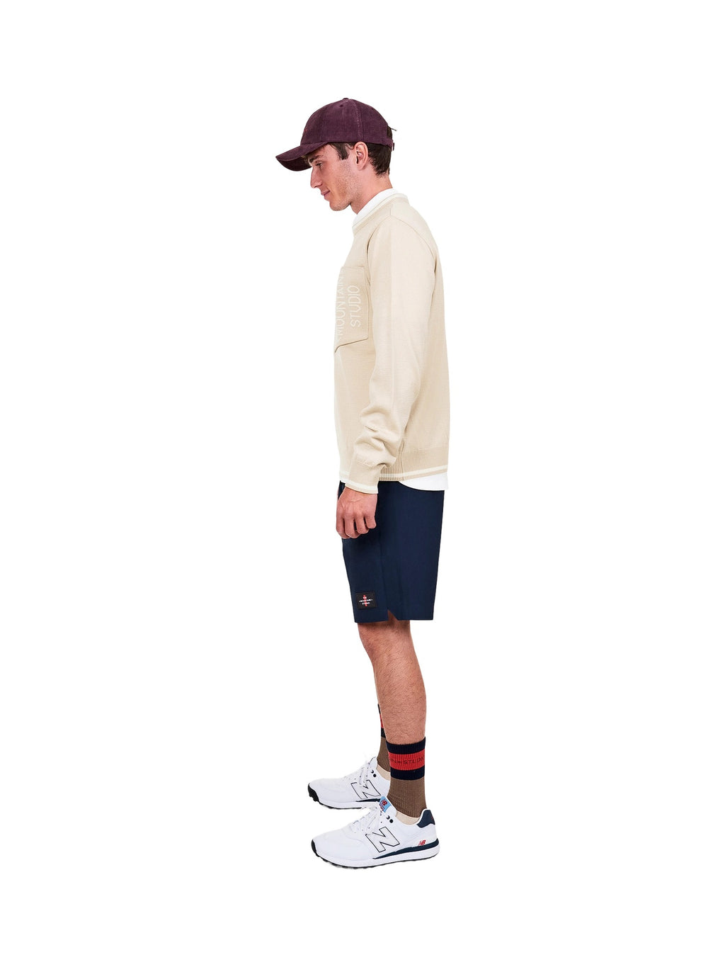 The Mountain Studio K-13 Strickpullover Herren beige beige Bild 2