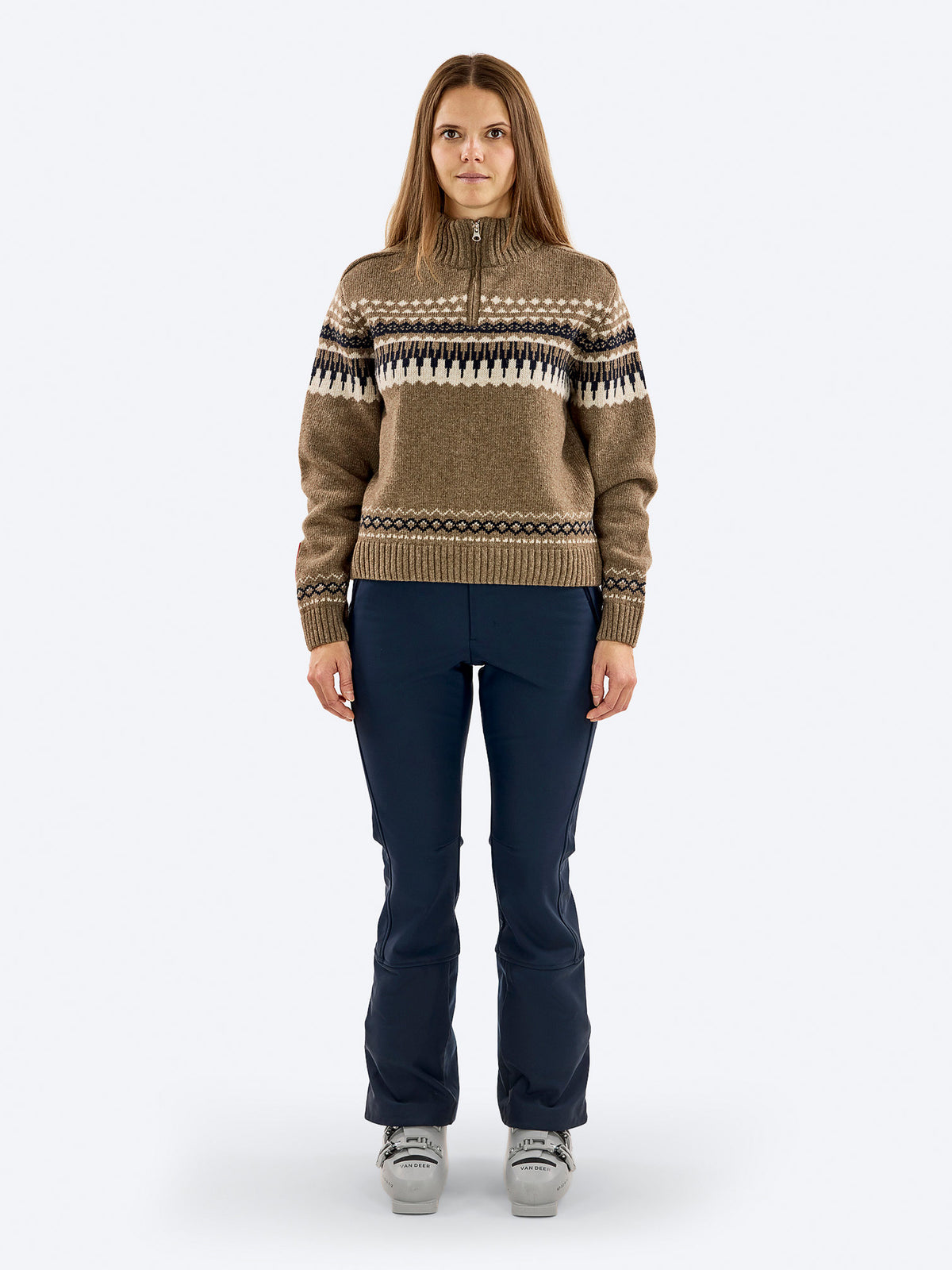 The Mountain Studio K-7 Sweater Damen beige beige Bild 6
