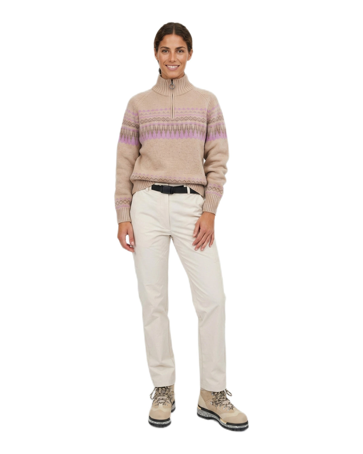 The Mountain Studio K-7 Sweater Damen beige beige Bild 20