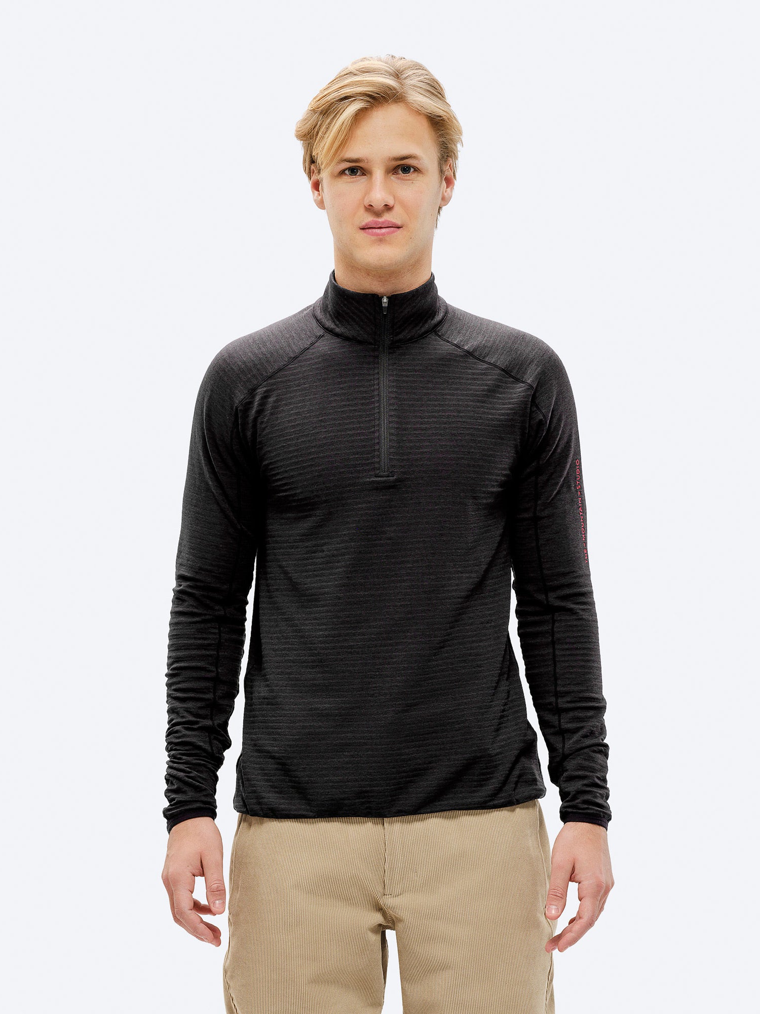 LIGHT TECH FLEECE HALF ZIP - THE MOUNTAIN STUDIO - MEINFREUDENHAUS