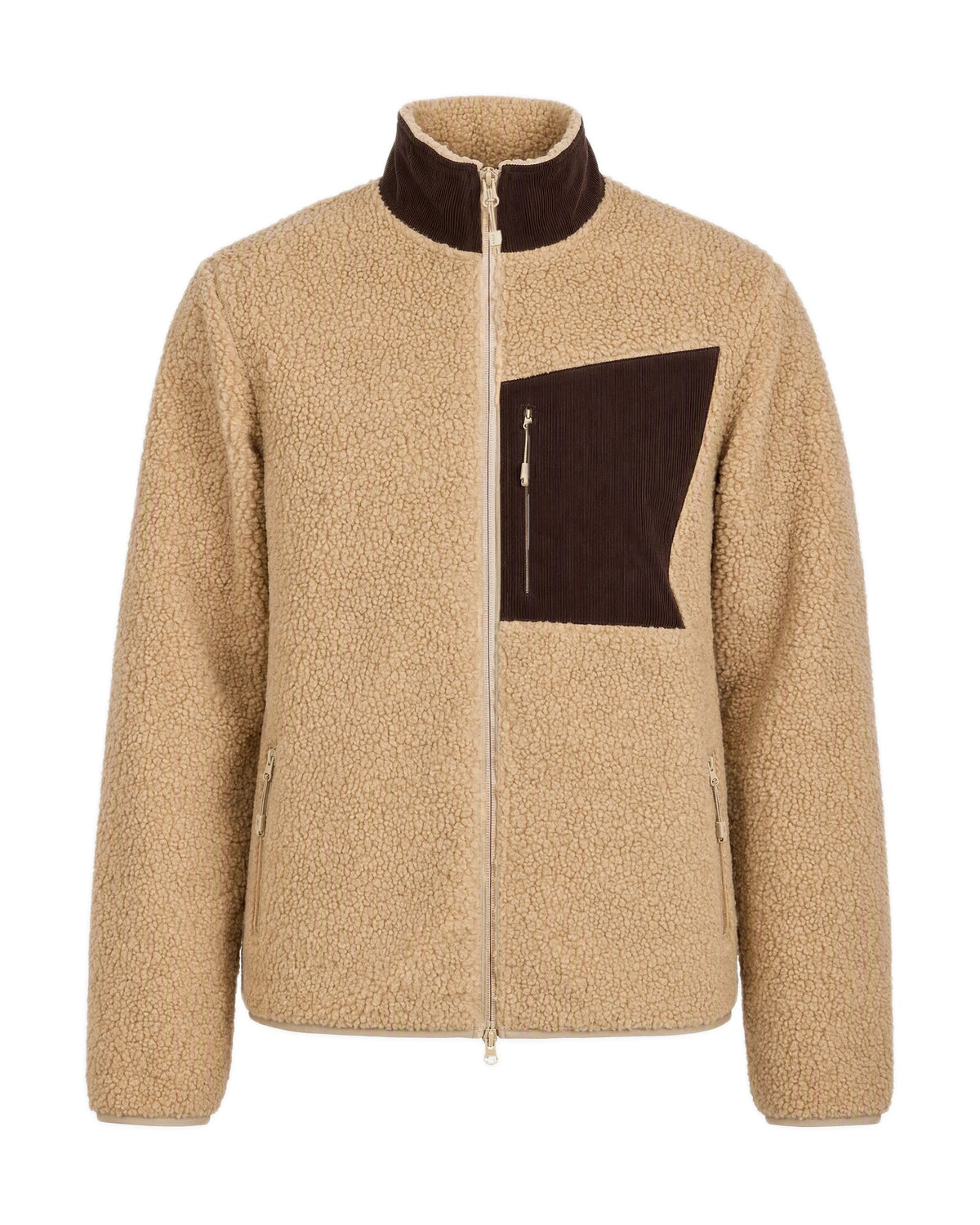 The Mountain Studio M-11 C Herren-Fleecejacke dunkelgrün Bild 1