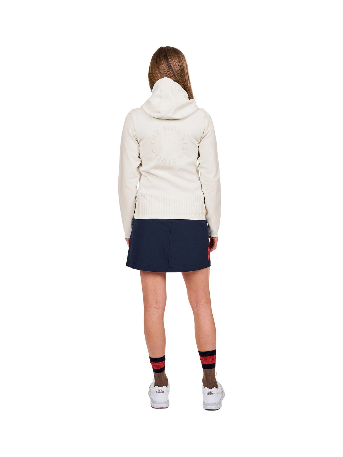The Mountain Studio M-12 W Hood Jacket Damen beige beige Bild 6