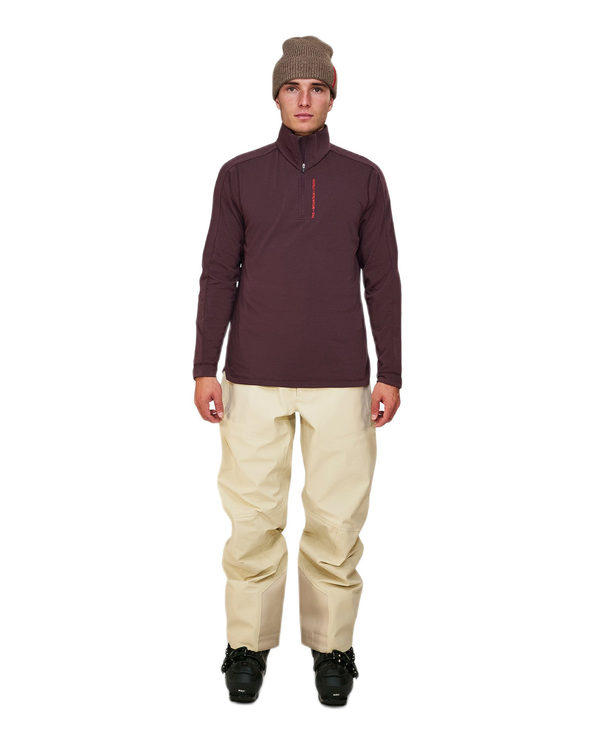 The Mountain Studio M-6 Herren-Fleecepullover weiss Bild 12