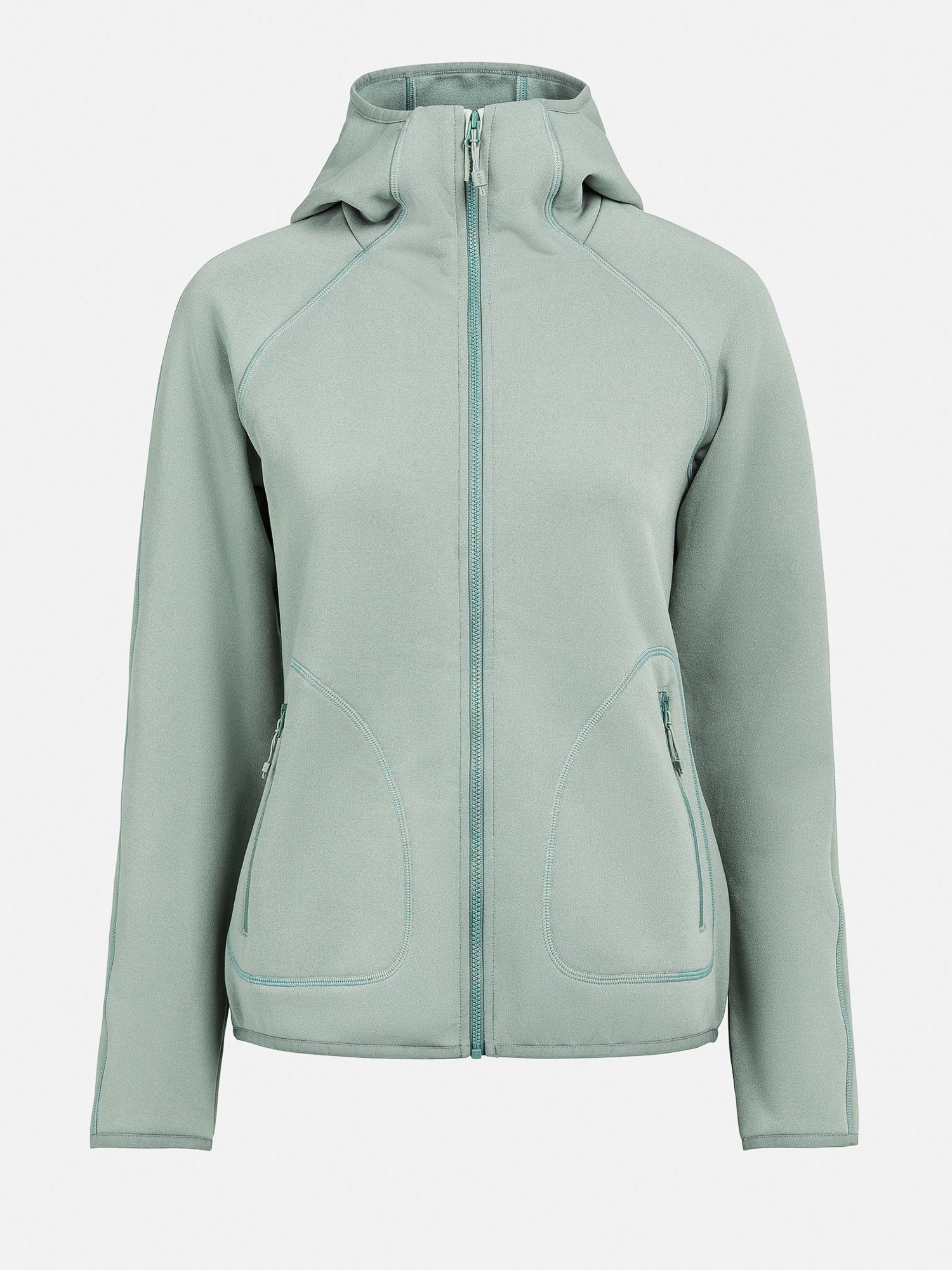 W. TECH FLEECE HOOD dunkelgrün Bild 15