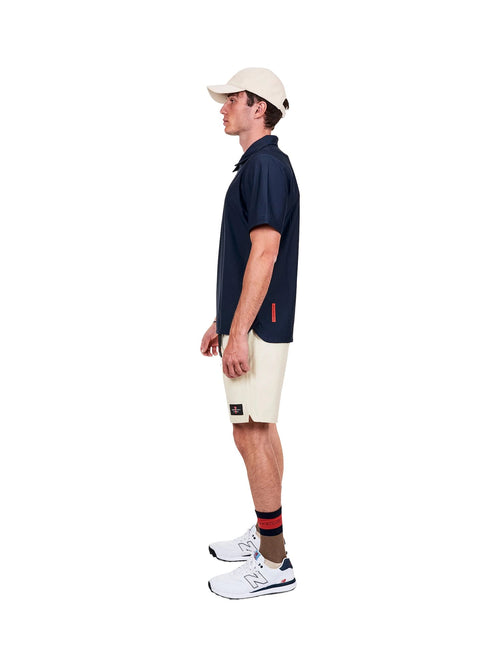 The Mountain Studio Q-11 Poloshirt Herren dunkelblau dunkelblau Bild 2