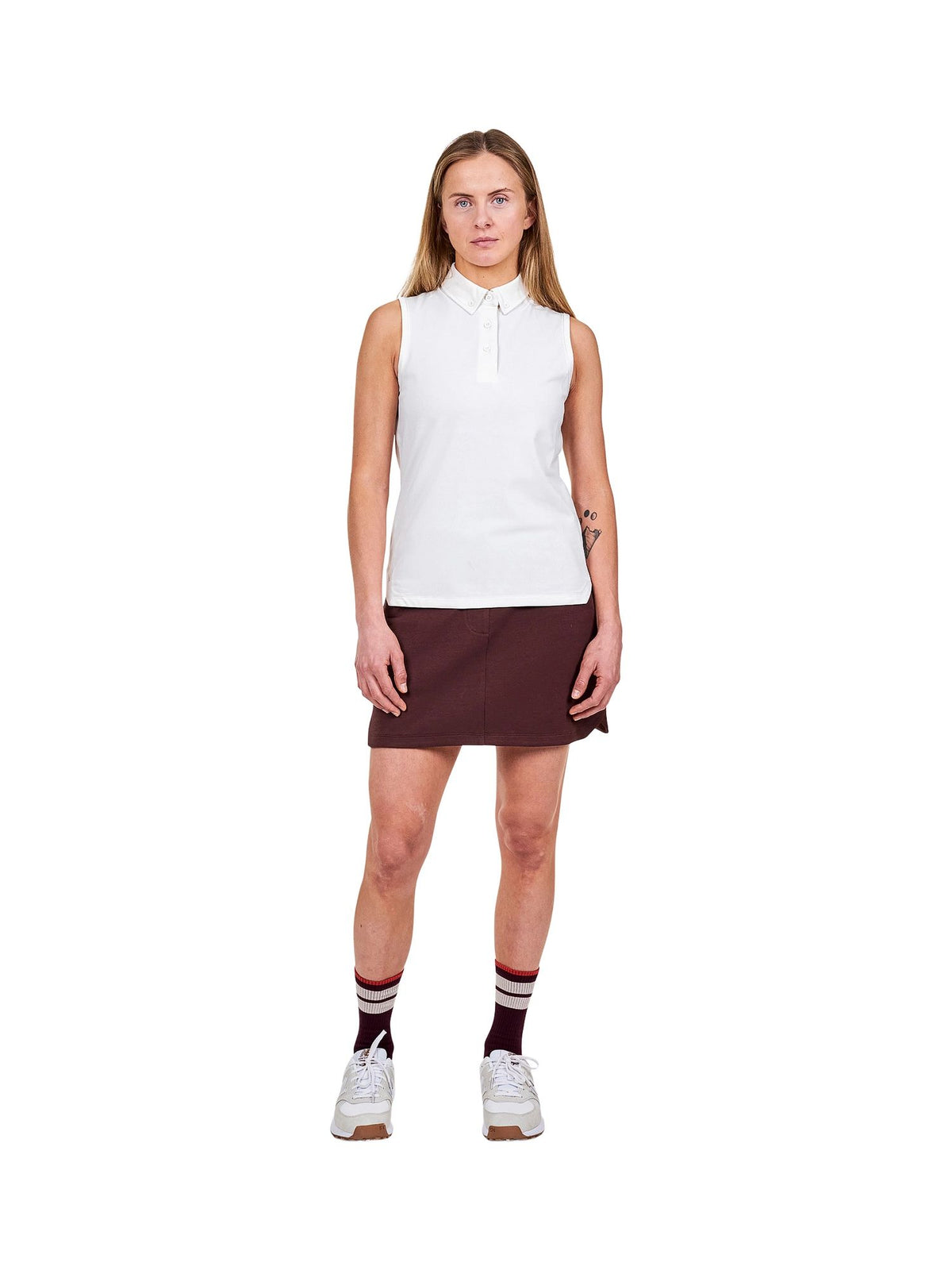 The Mountain Studio Q-12 W Poloshirt Damen weiss weiss Bild 1
