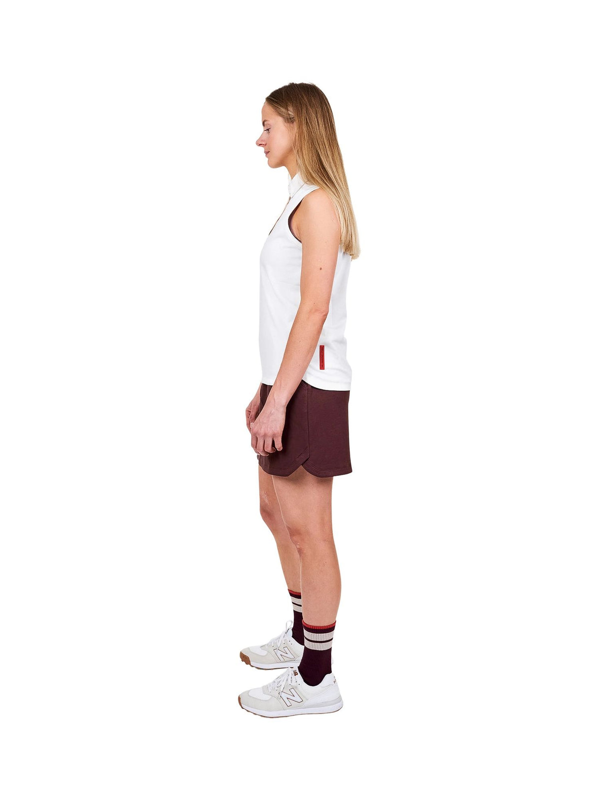 The Mountain Studio Q-12 W Poloshirt Damen weiss weiss Bild 2