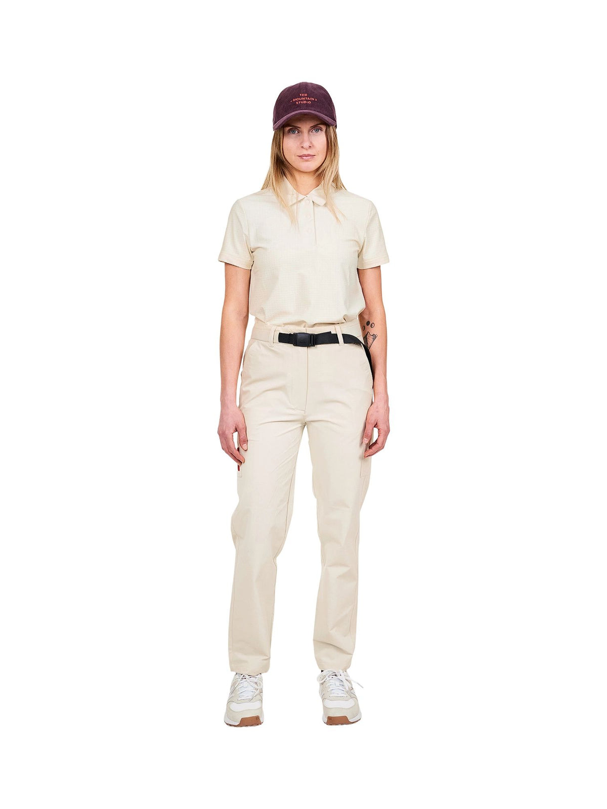 The Mountain Studio Q-13 W Poloshirt Damen beige beige Bild 1