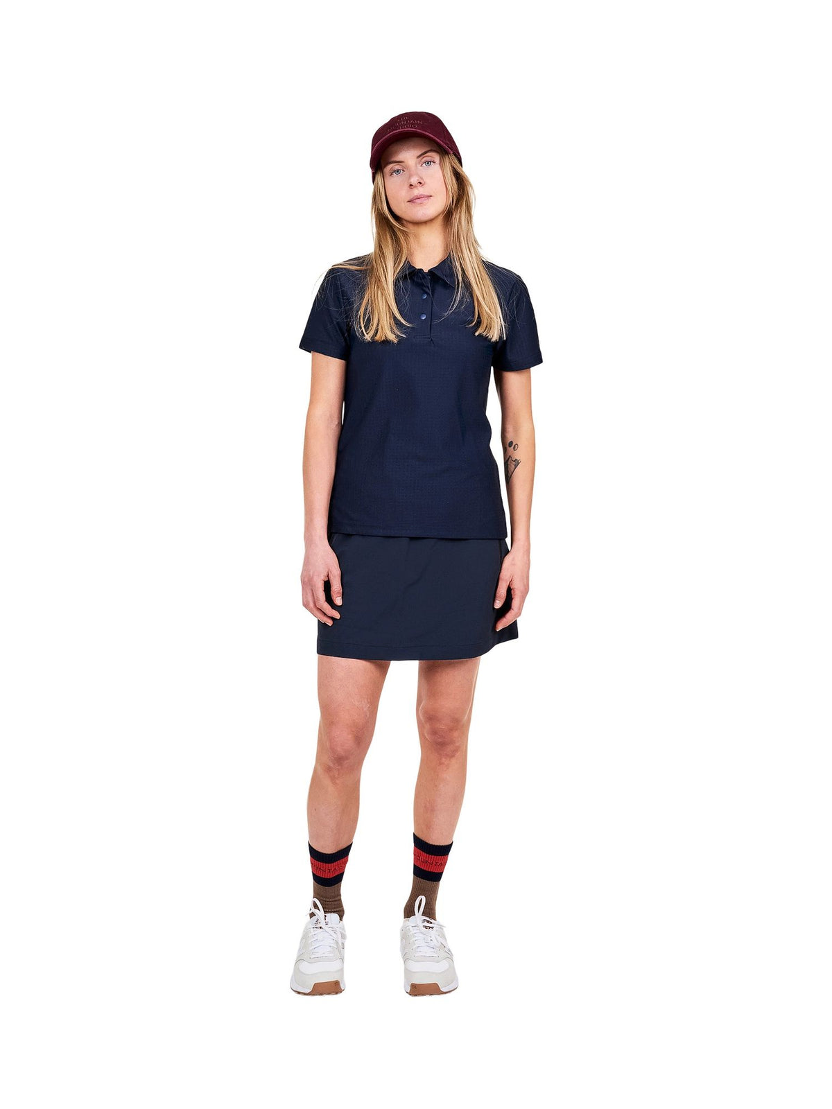 The Mountain Studio Q-13 W Poloshirt Damen beige beige Bild 4