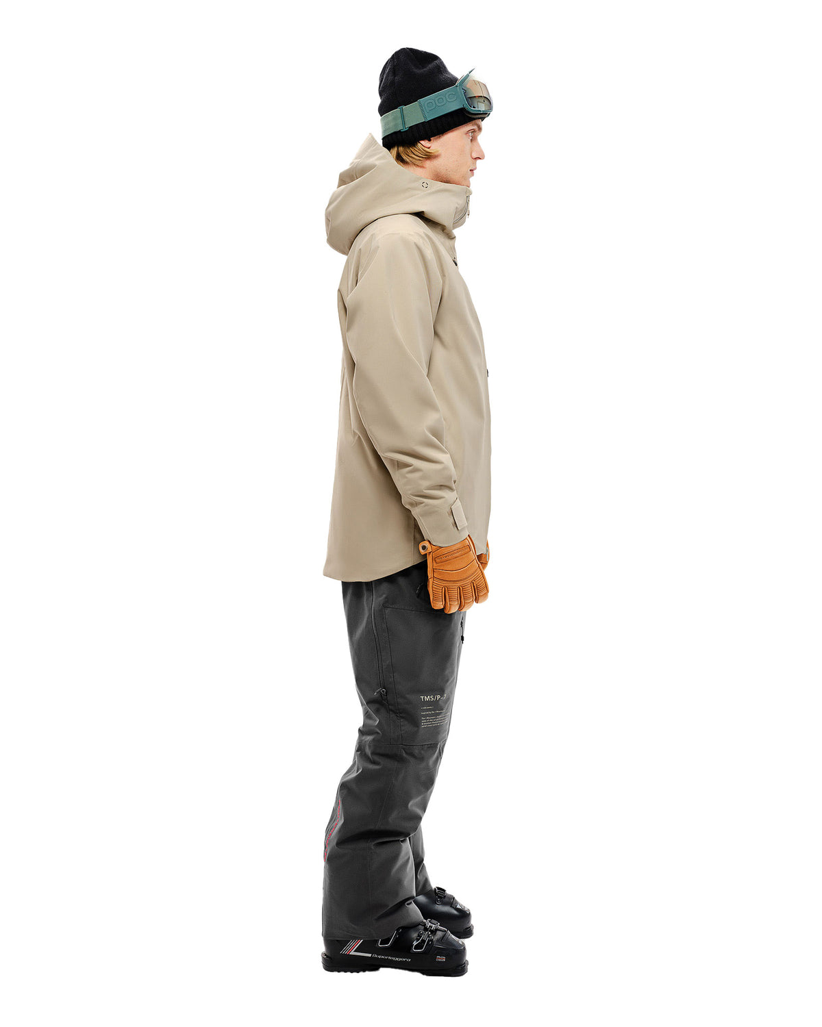The Mountain Studio S-6 Skijacke Herren beige beige Bild 3