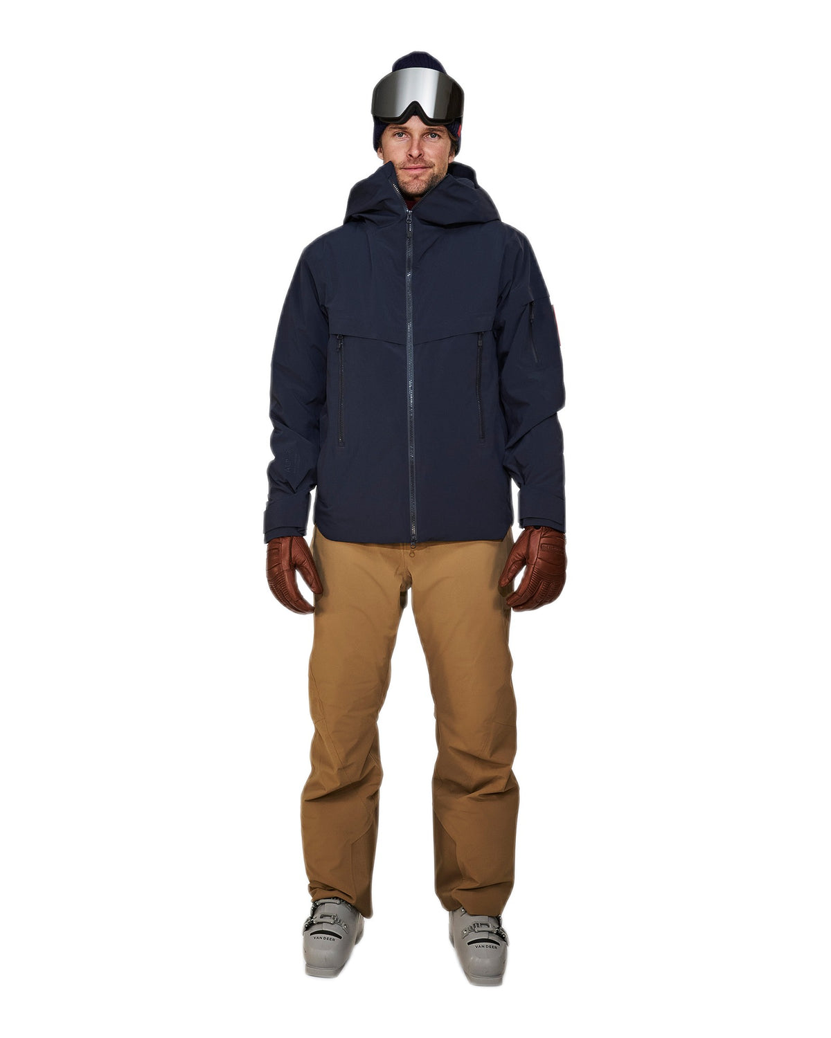 The Mountain Studio S-8 ALP-3 3L PrimaLoft Herren-Skijacke beige Bild 7