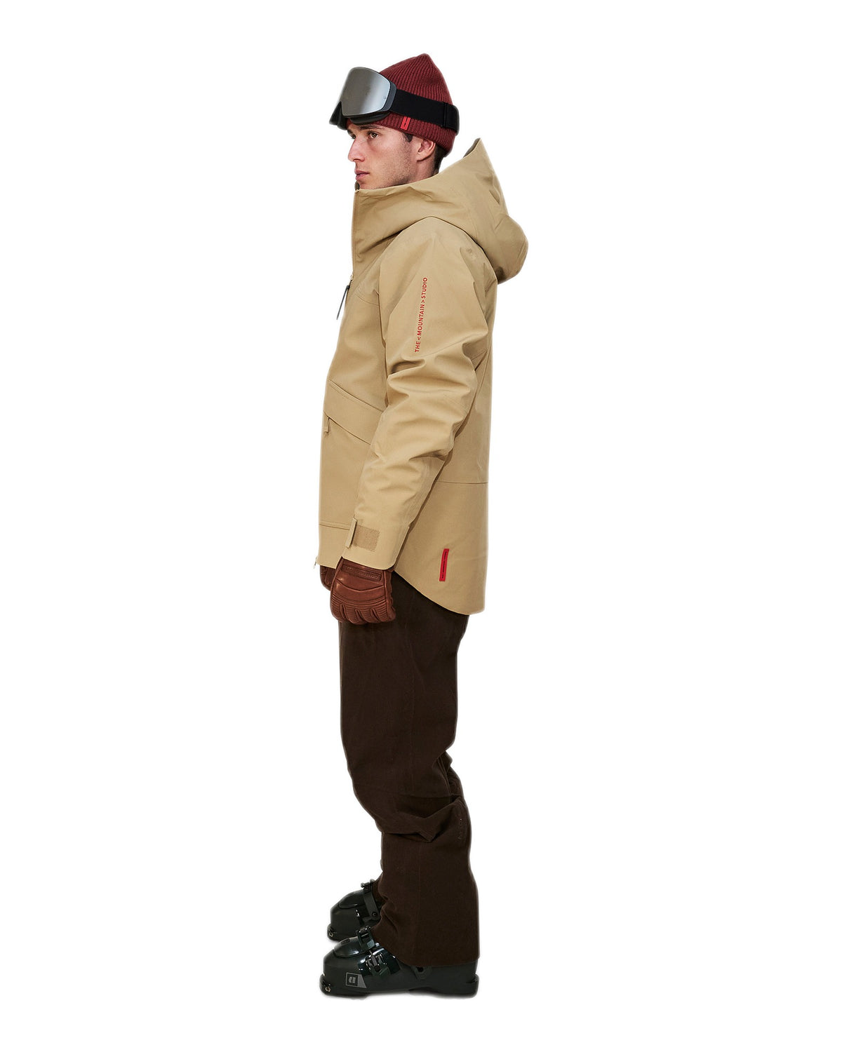 The Mountain Studio S-9 Herren-Skijacke beige Bild 13