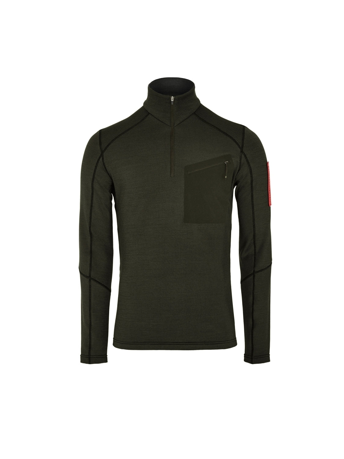 The Mountain Studio Mid T-Neck Herren blau blau Bild 3