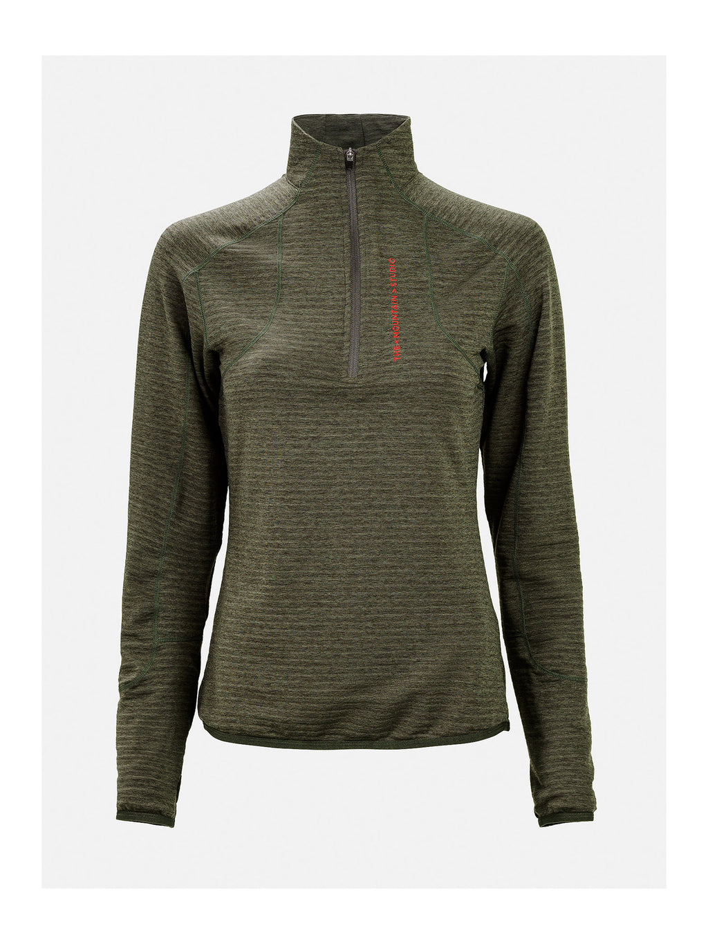 W. LIGHT TECH FLEECE HALF ZIP dunkelgrün Bild 1