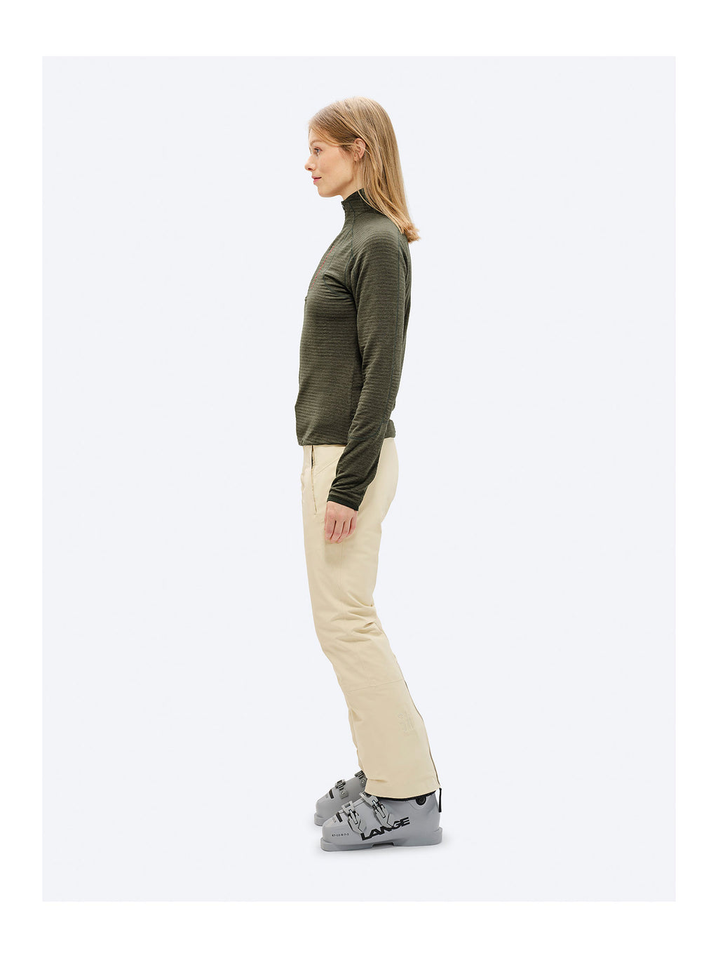 W. LIGHT TECH FLEECE HALF ZIP dunkelgrün Bild 3