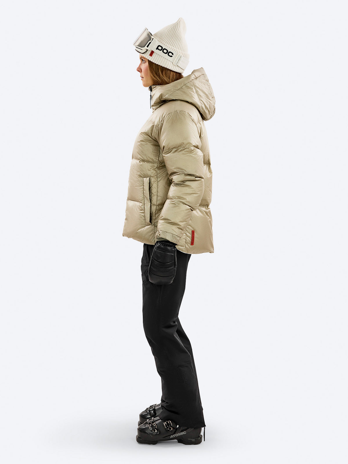 The Mountain Studio W.Pertex Down Jacket Damen schwarz schwarz Bild 33