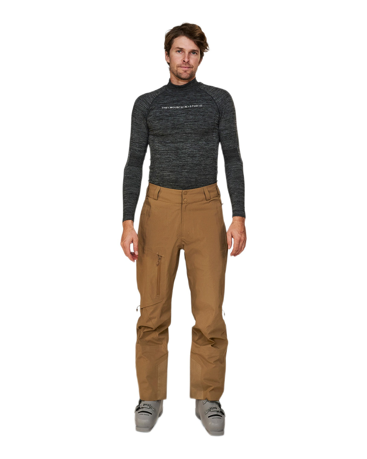 The Mountain Studio YA-1317 Hard-Shellhose Herren beige beige Bild 8