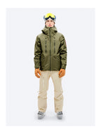 The Mountain Studio Z-2 HD Hard-Shelljacke Herren grün dunkelgrün Bild 3