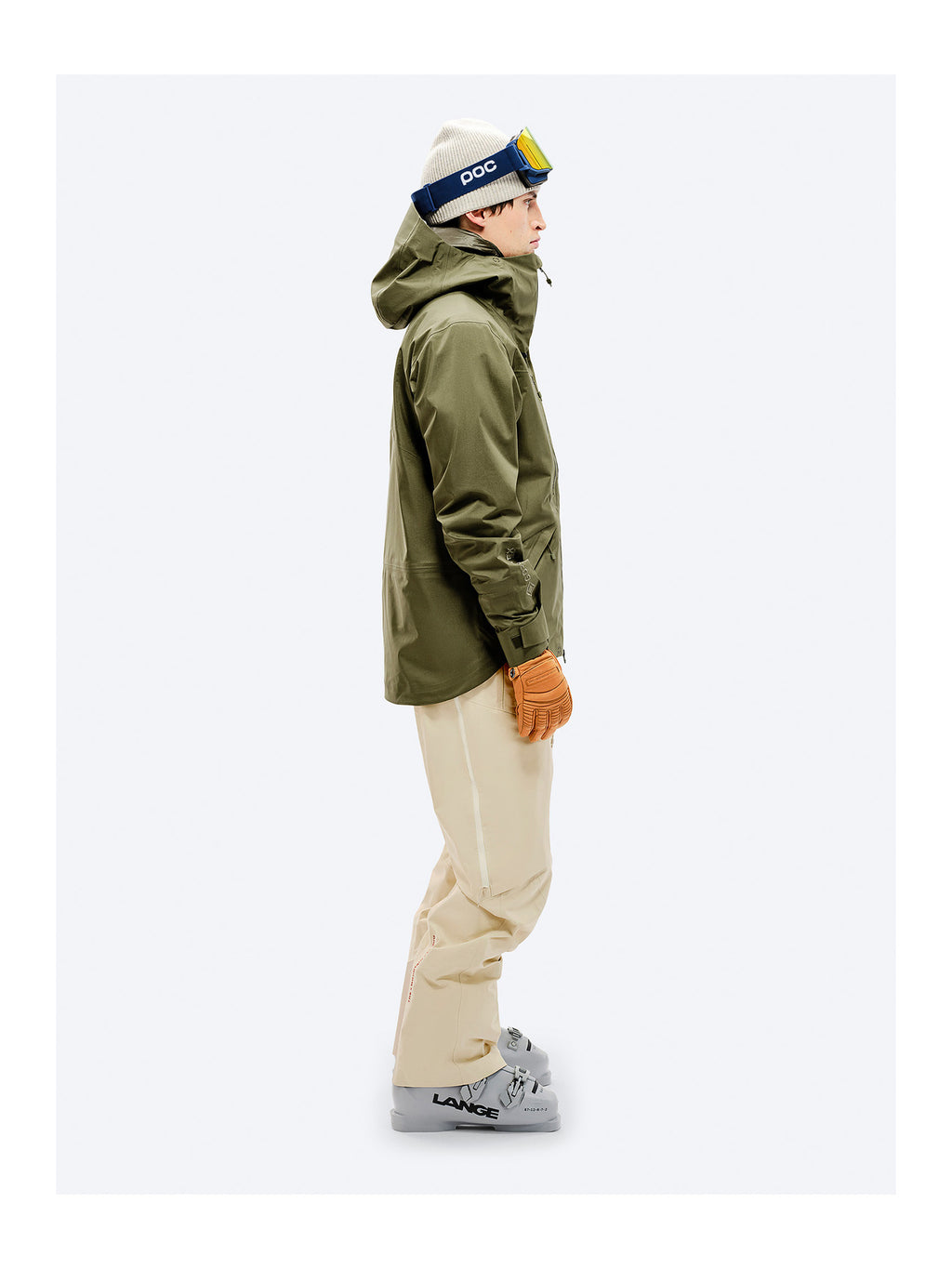 The Mountain Studio Z-2 HD Hard-Shelljacke Herren grün dunkelgrün Bild 4