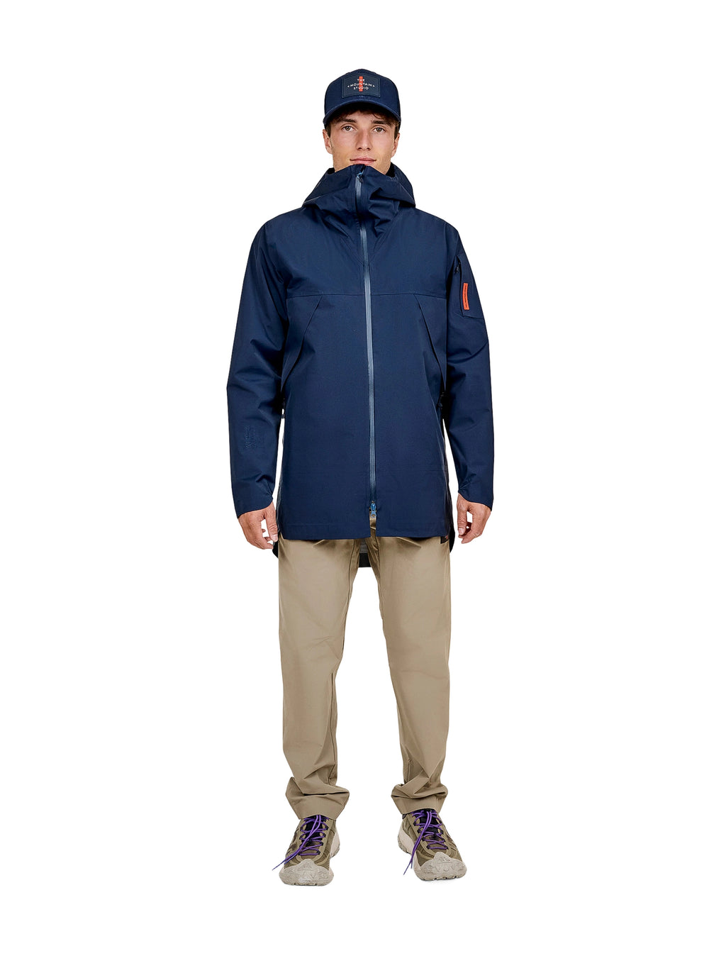 The Mountain Studio Z-4 L ALP-3 Light Shell Jacket Hardshell-Jacken Herren dunkelblau dunkelblau Bild 1