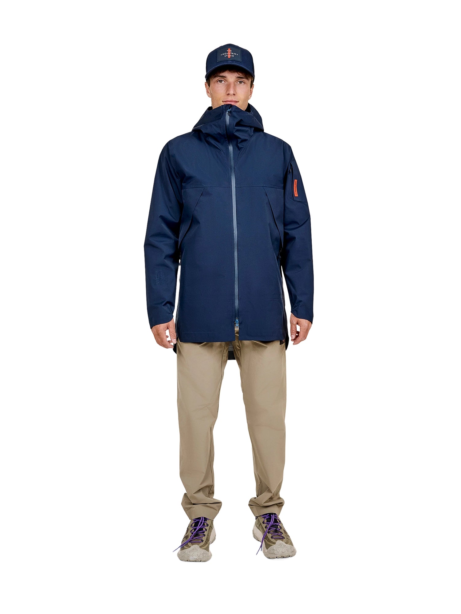 The Mountain Studio Z-4 L ALP-3 Light Shell Jacket Hardshell-Jacken Herren dunkelblau dunkelblau Bild 1