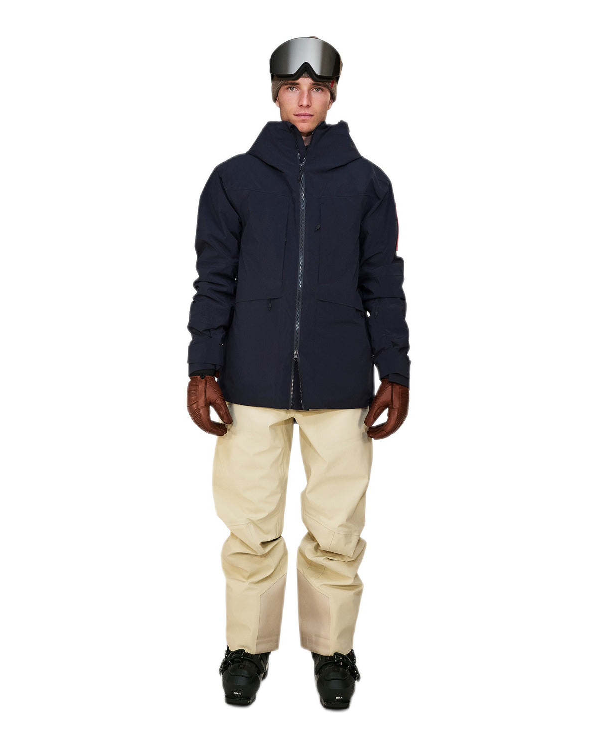 The Mountain Studio Z-5 Herren-Skijacke dunkelblau/weiss Bild 3