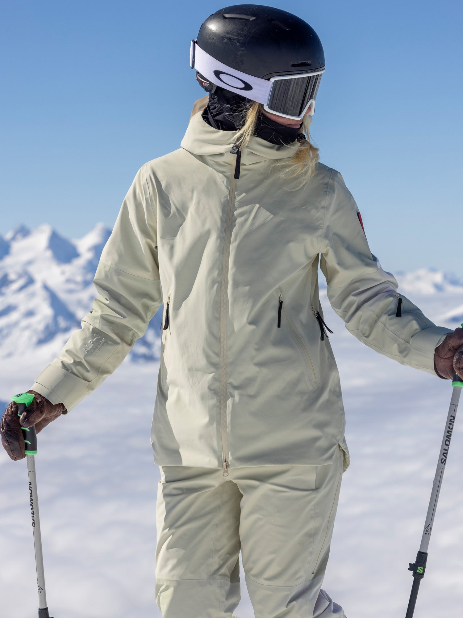 The Mountain Studio ZA-1324 Hybridshell Jacke Damen dunkelblau dunkelblau Bild 6
