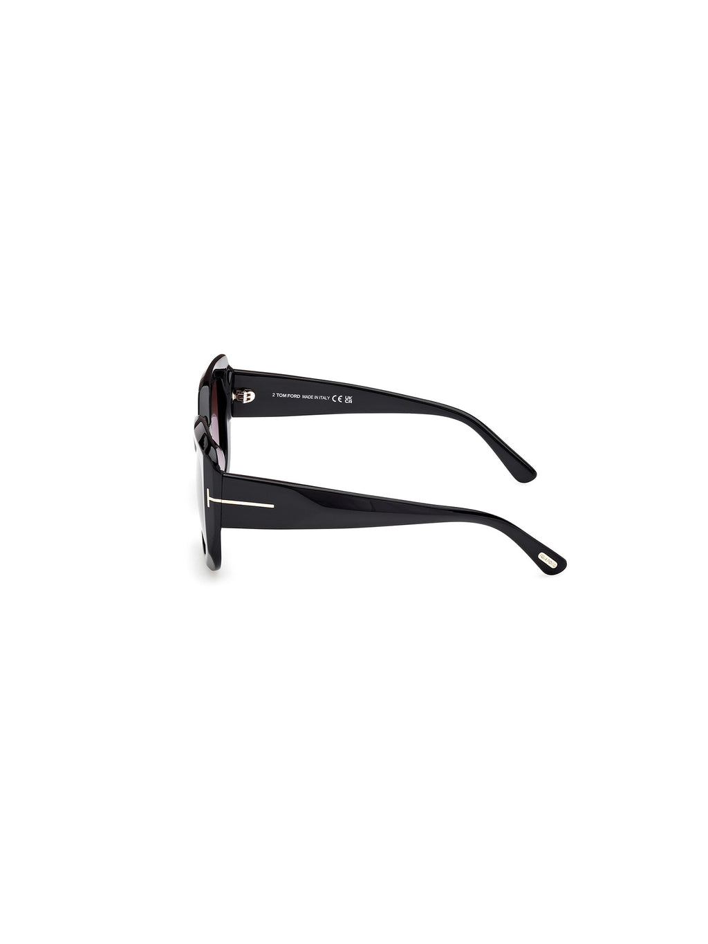 Tom Ford Clara-02 Sonnenbrille schwarz schwarz Bild 3