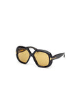 Tom Ford Geometric Icon Sonnenbrille Damen schwarz schwarz Bild 1