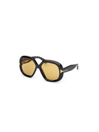 Tom Ford Geometric Icon Sonnenbrille Damen schwarz schwarz Bild 1