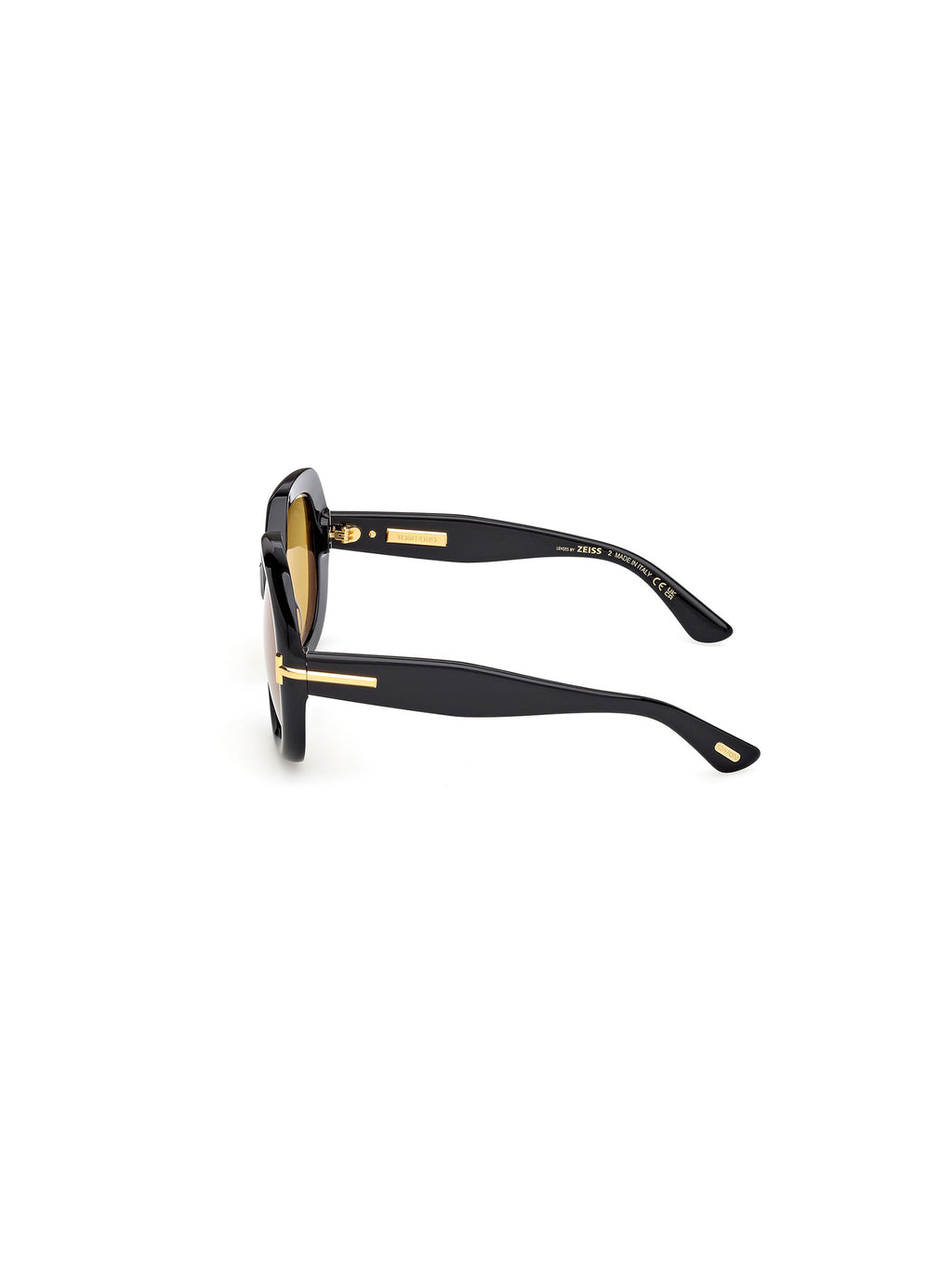 Tom Ford Geometric Icon Sonnenbrille Damen schwarz schwarz Bild 3