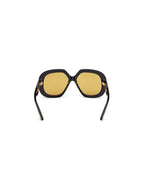 Tom Ford Geometric Icon Sonnenbrille Damen schwarz schwarz Bild 5